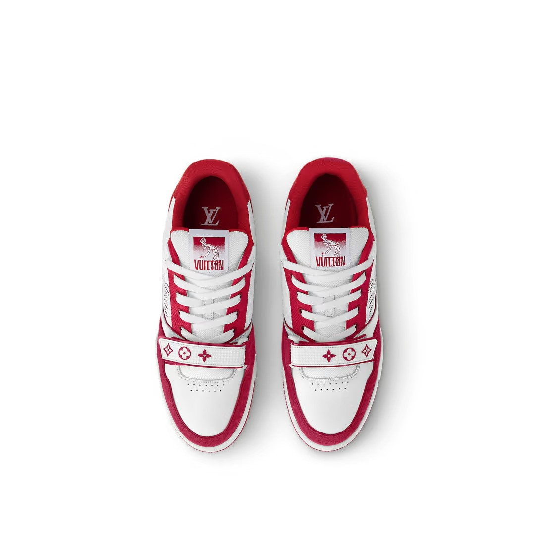 LV Trainer Sneaker ‘Red’