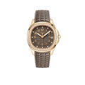 Aquanaut Luce 39mm 5268/200R-010 Rose Gold Taupe Brown Dial Diamond Bezel