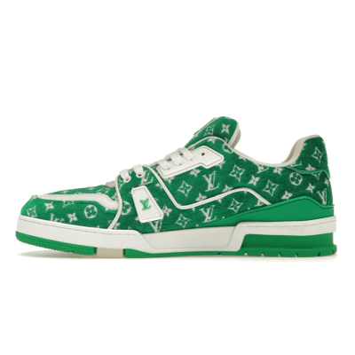 LV Trainer Sneaker ‘Green Monogram’