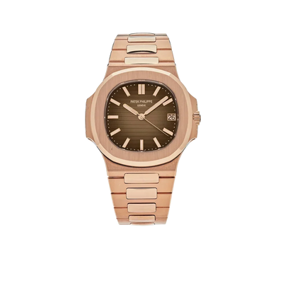 Nautilus 40mm 5711/1R-001 Rose Gold Brown Dial