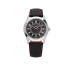 Calatrava 40mm 6007G-010 White Gold Red Accents