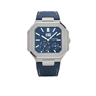 Cubitus 45mm 5822P-001 Platinum Blue Dial Moon Phase