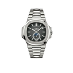 Nautilus 40mm 5726/1A-001 Annual Calendar Moon Phases Stainless Steel Gray Dial