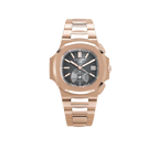 Nautilus 40mm 5980/1R-001 Chronograph Date Rose Gold Black Dial