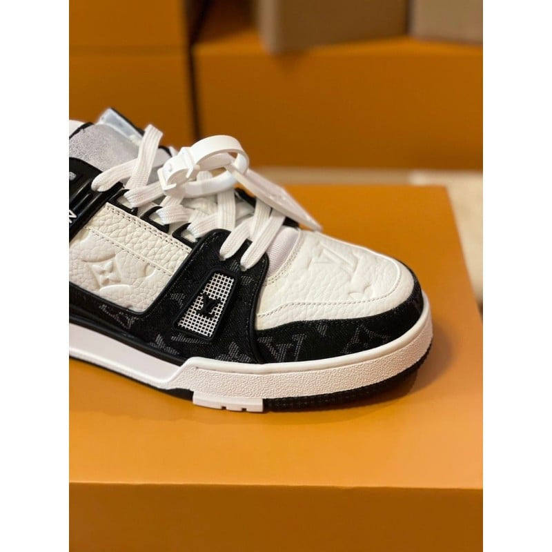 LV Trainer Sneaker ‘Denim Monogram Black ’