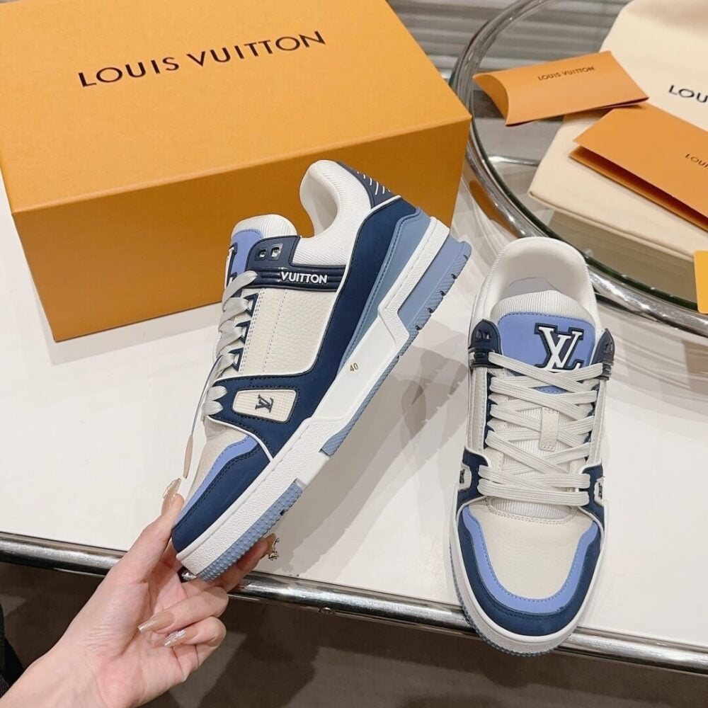 LV Trainer Sneaker  “Blue Beige”