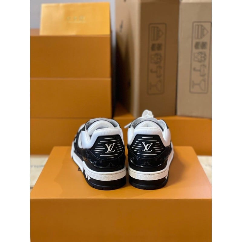 LV Trainer Sneaker ‘Denim Monogram Black ’