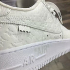 LV x Nike AF1 Mid White