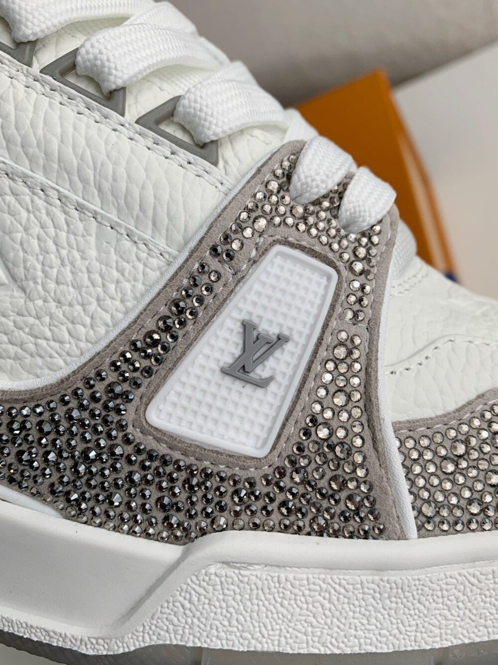 LV Trainer Sneaker ‘Denim Monogram Grey Diamond’