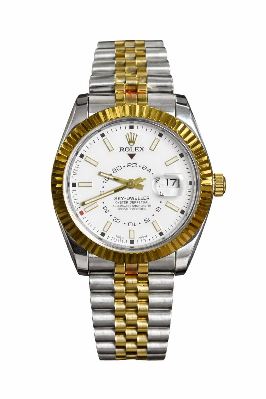 Sky-Dweller 42mm Oyster White Dial