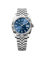 Datejust 41 Oyster, 41 mm, Oystersteel and white gold