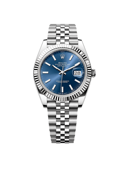 Datejust 41 Oyster, 41 mm, Oystersteel and white gold