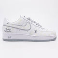 LV x Nike AF1 Monogram Grey Frost Edition (Custom)