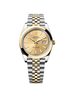Datejust 41 Oyster, 41 mm, Oystersteel and yellow gold