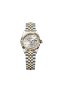 Lady-Datejust Oyster, 28 mm, Oystersteel and yellow gold