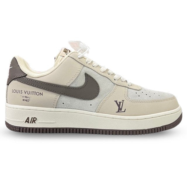 LV x Nike AF1 Cream Mocha Edition (Custom)