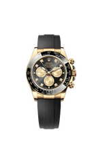 Cosmograph Daytona Yellow Gold Black Dial with Diamond Hour Markers