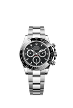 Cosmograph Daytona Stainless Steel Black Dial with Ceramic Bezel