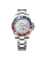 GMT-Master II Oyster, 40 mm, white gold