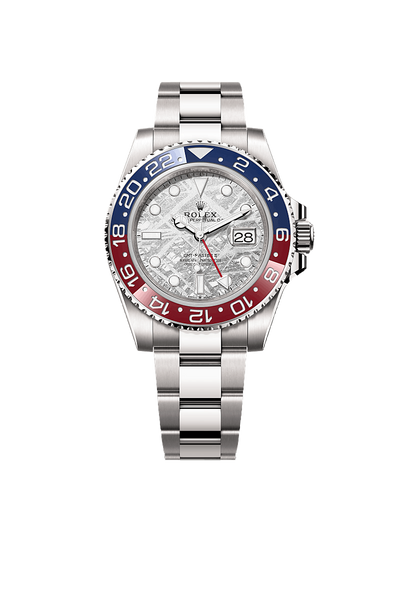 GMT-Master II Oyster, 40 mm, white gold
