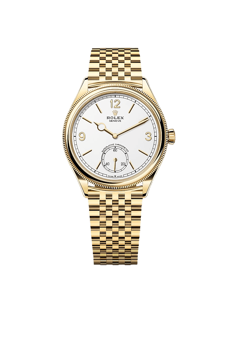 1908 39 mm, 18 kt yellow gold, polished finish