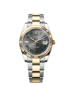 Datejust 41 Oyster, 41 mm, Oystersteel and yellow gold