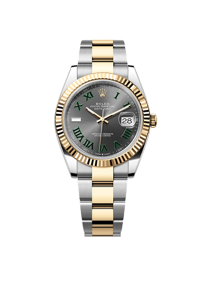 Datejust 41 Oyster, 41 mm, Oystersteel and yellow gold