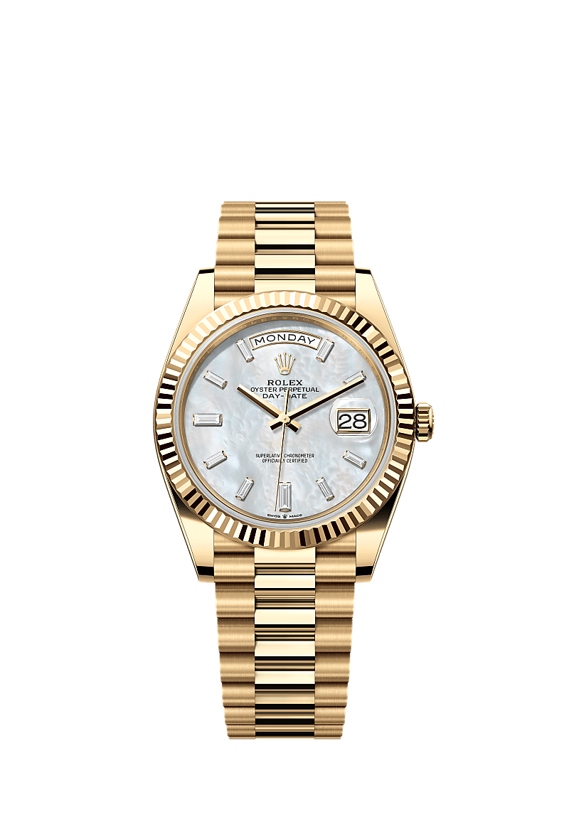 Day-Date 40 “Yellow Gold Mother-of-Pearl Dial”