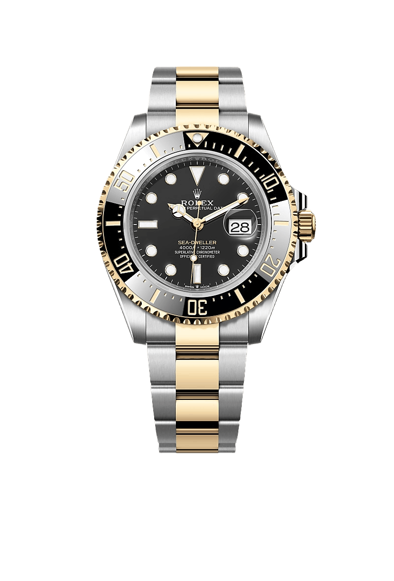 Sea-Dweller Oyster, 43 mm, Oystersteel and yellow gold