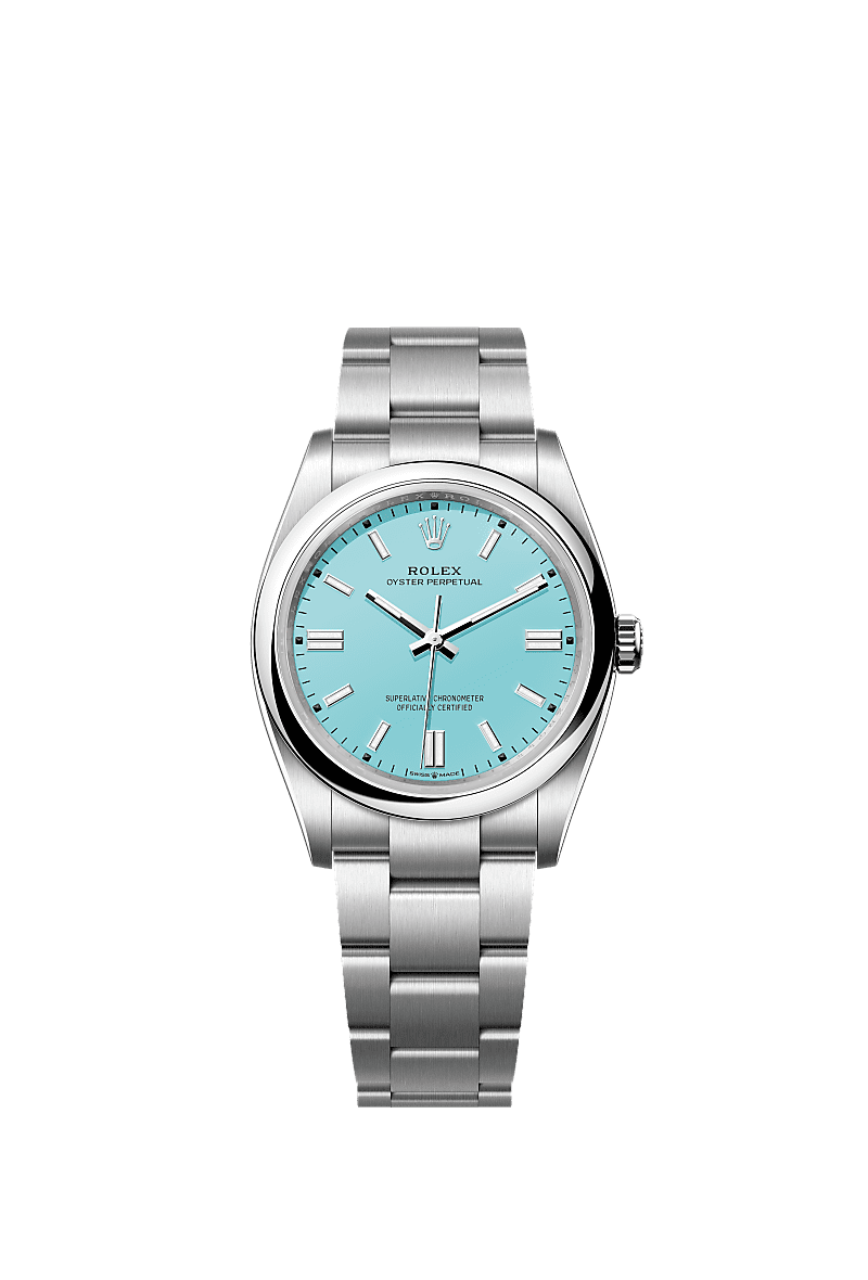 Oyster Perpetual – Turquoise Blue Dial