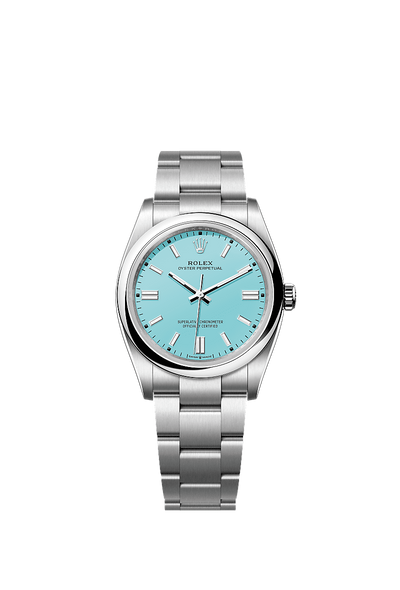 Oyster Perpetual – Turquoise Blue Dial