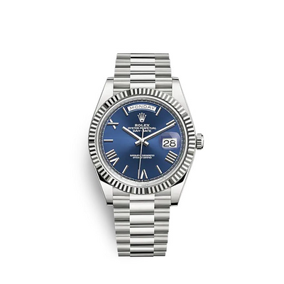 Day-Date 40 Oyster, 40 mm, white gold