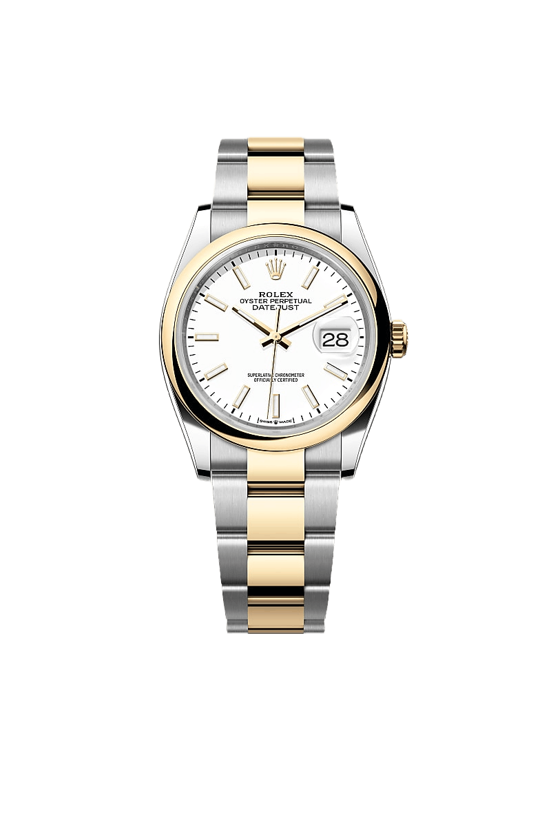 Datejust 36 Oyster, 36 mm, Oystersteel and yellow gold