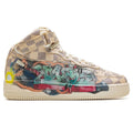 LV x Nike AF1 Mid By Virgil Abloh Graffiti