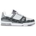 LV Trainer Sneaker Denim Monogram Grey