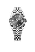 Datejust 41 Oyster, 41 mm, Oystersteel and white gold
