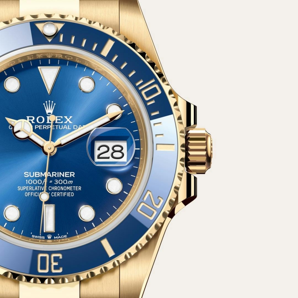 Submariner Date Oyster, 41 mm, yellow gold