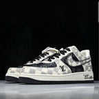 LV x Nike AF1 Royal Black