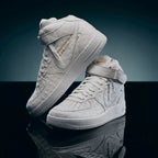 LV x Nike AF1 Mid White