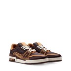 LV Trainer Sneaker Brown Monogram Leather