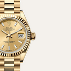 Lady-Datejust Oyster, 28 mm, yellow gold