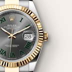 Datejust 41 Oyster, 41 mm, Oystersteel and yellow gold