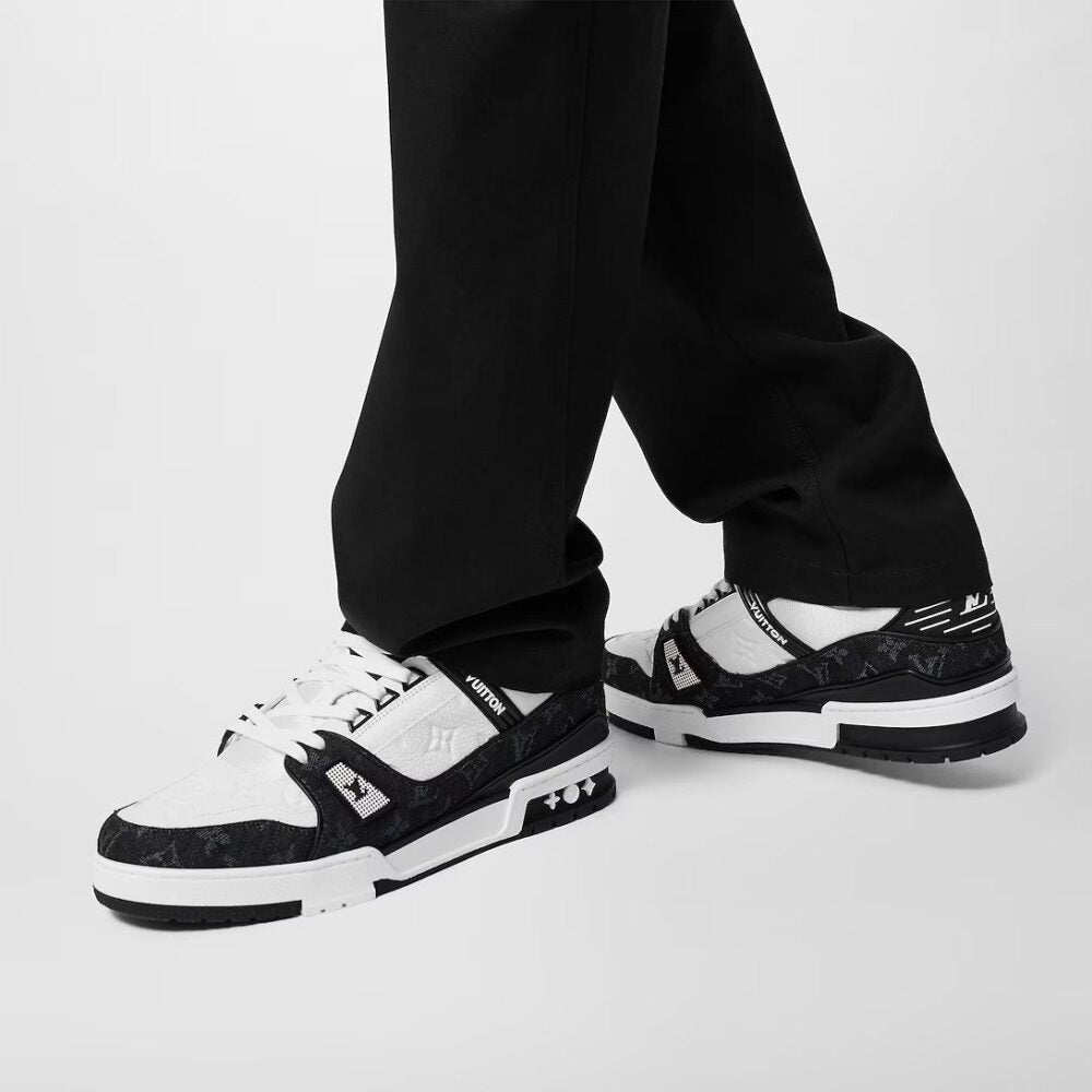 LV Trainer Sneaker ‘Denim Monogram Black ’