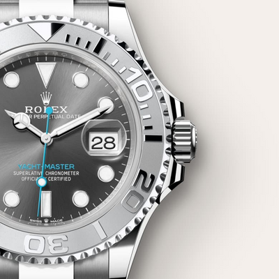 Yacht-Master 40 Oyster, 40 mm, Oystersteel and platinum