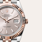 Datejust 41 Oyster, 41 mm, Oystersteel and Everose gold