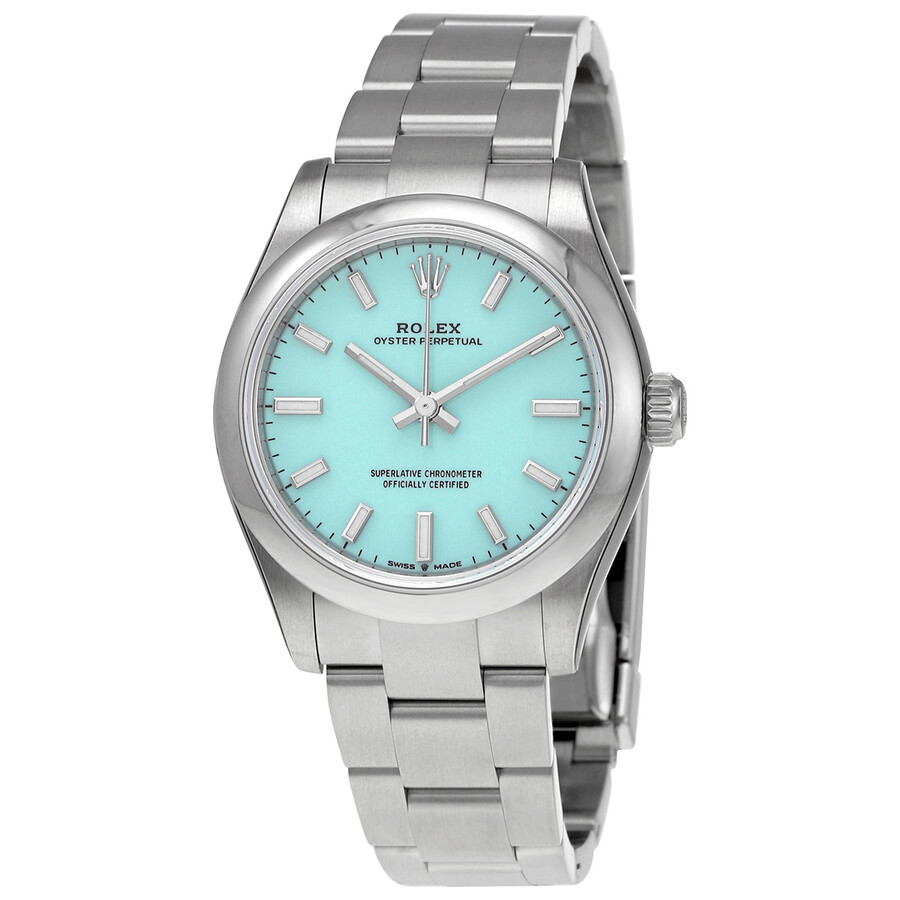 Oyster Perpetual – Turquoise Blue Dial