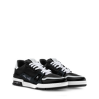 LV Trainer Black Monogram Leather Sneaker