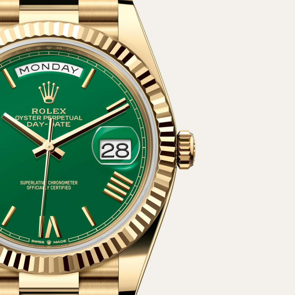 Day-Date 40 Oyster, 40 mm, yellow gold