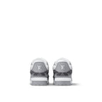 LV Trainer Sneaker Denim Monogram Grey
