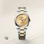 Datejust 36 Oyster, 36 mm, Oystersteel and yellow gold